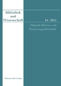 Cover: Bibliothek und Wissenschaft 44 (2011) - Harrassowitz Verlag