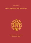 Cover: Deutsch-Tigrinisches W&ouml;rterbuch - Harrassowitz Verlag