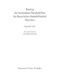 Cover: Catalogus codicum manu scriptorum Bibliothecae Monacensis. (Handschriftenkatalog... / Katalog der lateinischen Handschriften der Bayerischen Staatsbilbiothek M&uuml;nchen Die Pergamenthandschriften aus dem Domkapitel Freising - Harrassowitz Verlag