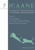 Cover: Proceedings of the 7th International Congress on the Archaeology of the Ancient Near East - Harrassowitz Verlag