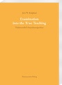 Cover: Examination into the True Teaching - Harrassowitz Verlag