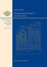 Enlarge image Cover: Divinatorische Texte II - Harrassowitz Verlag