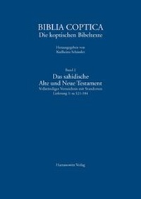 Abbildung von: Biblia Coptica / Das sahidische Alte und Neue Testament - Harrassowitz Verlag