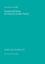 Cover: Sound and Sense in Classical Arabic Poetry - Harrassowitz Verlag