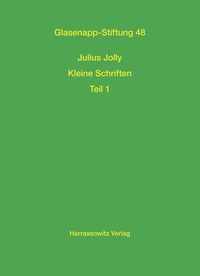 Enlarge image Cover: Julius Jolly - Harrassowitz Verlag