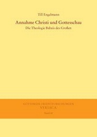 Abbildung von: Annahme Christi und Gottesschau - Harrassowitz Verlag