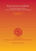 Cover: Kauf, Konsum und M&auml;rkte - Harrassowitz Verlag