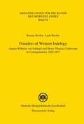 Cover: Founders of Western Indology - Harrassowitz Verlag