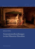 Cover: Generationenbeziehungen in den Historien Herodots - Harrassowitz Verlag