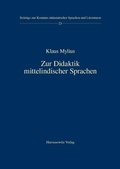 Cover: Zur Didaktik mittelindischer Sprachen - Harrassowitz Verlag
