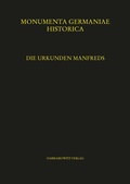 Cover: Die Urkunden Manfreds - Harrassowitz Verlag