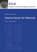 Cover: Classical Syriac for Hebraists - Harrassowitz Verlag