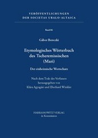 Abbildung von: Etymologisches Wörterbuch des Tscheremissischen (MARI) - Harrassowitz Verlag