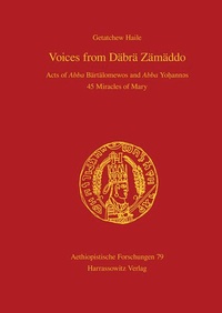 Enlarge image Cover: Voices from Däbrä Zämäddo - Harrassowitz Verlag
