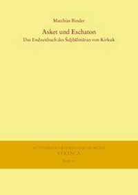 Abbildung von: Asket und Eschaton - Harrassowitz Verlag