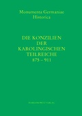 Cover: Die Konzilien der karolingischen Teilreiche 875-911 - Harrassowitz Verlag