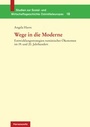 Cover: Wege in die Moderne - Harrassowitz Verlag