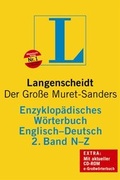 Cover: Langenscheidt Enzyklop&auml;disches W&ouml;rterbuch Englisch - Buch mit CD-ROM, 2. Band N-Z - Langenscheidt