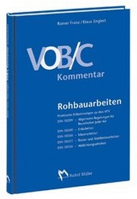 Enlarge image Cover: VOB /C Kommentar - Rohbauarbeiten - Rudolf Müller Verlag
