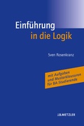 Cover: Einf&uuml;hrung in die Logik - J.B. Metzler