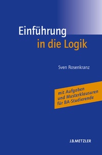Abbildung von: Einführung in die Logik - J.B. Metzler