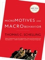 Cover: Micromotives and Macrobehavior - W. W. Norton & Company
