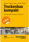 Cover: Trockenbau kompakt - E-Book (PDF) - Rudolf M&uuml;ller Verlag