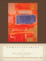 Cover: Unmentionables - W. W. Norton & Company