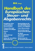 Cover: Handbuch des Europ&auml;ischen Steuer- und Abgabenrechts - NWB