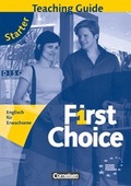 Cover: First Choice / Starter - Teaching Guide - Cornelsen Verlag