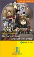 Cover: Burglary at Noon - Einbruch am Mittag - Langenscheidt