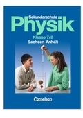 Cover: Physik f&uuml;r die Sekundarschule. Sachsen-Anhalt / 7./8. Schuljahr - Sch&uuml;lerbuch - Cornelsen Verlag