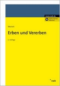 Abbildung von: Erben und Vererben - NWB