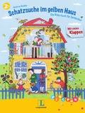 Cover: Schatzsuche im gelben Haus. Ein Bilderbuch f&uuml;r Entdecker  - Pappbilderbuch - Langenscheidt