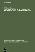 Cover: Gotische Grammatik - De Gruyter