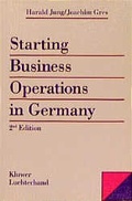 Cover: Starting Business Operations in Germany - Luchterhand