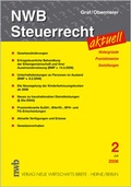 Cover: NWB Steuerrecht aktuell. Hintergr&uuml;nde - Praxishinweise - Gestaltungen - NWB