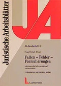 Cover: Fallen - Fehler - Formulierungen - Luchterhand