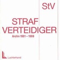 Cover: Das Strafverteidiger-Archiv auf CD-ROM - Luchterhand