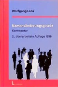 Cover: Namens&auml;nderungsgesetz 1996 - Luchterhand