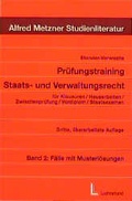 Cover: Pr&uuml;fungstraining Staats- und Verwaltungsrecht - Luchterhand