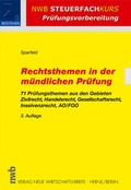 Cover: Pr&uuml;fungsrelevante Rechtsthemen - NWB