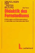 Cover: Didaktik des Fernstudiums - Luchterhand