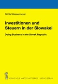 Cover: Investitionen und Steuern in der Slowakei - NWB