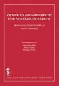 Cover: Zwischen Abgabenrecht und Verfassungsrecht - NWB