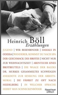 Cover: Erz&auml;hlungen - Kiepenheuer & Witsch