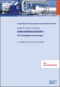 Abbildung von: Industriebetriebslehre - NWB