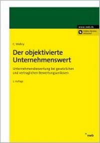Abbildung von: Der objektivierte Unternehmenswert - NWB