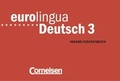 Cover: eurolingua. Deutsch als Fremdsprache / Band 3 - Vokabeltaschenbuch - Cornelsen Verlag GmbH
