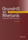 Cover: Grundriß der Rhetorik - J.B. Metzler